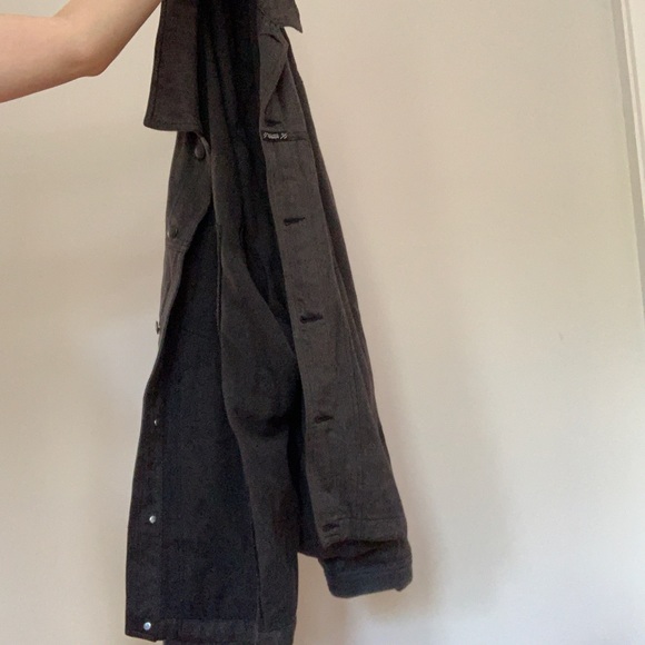 Black jean jacket Marithé Francois Gibaud - Picture 4 of 4